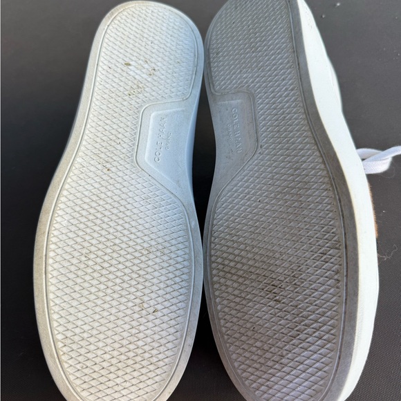 Cole Haan Tan and White Sneakers - Picture 5 of 10